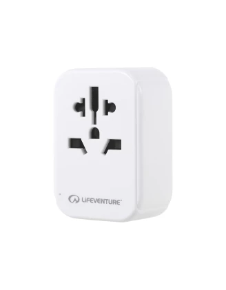 Lifeventure USA Travel Adaptor USB-A+USB-C – Adapter Podróżny do USA