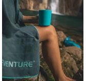 Ręcznik turystyczny Lifeventure Recycled SoftFibre Trek Towel XL Szary Ręcznik turystyczny Lifeventure Recycled SoftFibre Trek Towel XL Szary