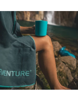 Ręcznik turystyczny Lifeventure Recycled SoftFibre Trek Towel XL Szary | imag24.pl