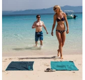 Lifeventure Ręcznik Turystyczny Recycled SoftFibre Trek Giant Szary