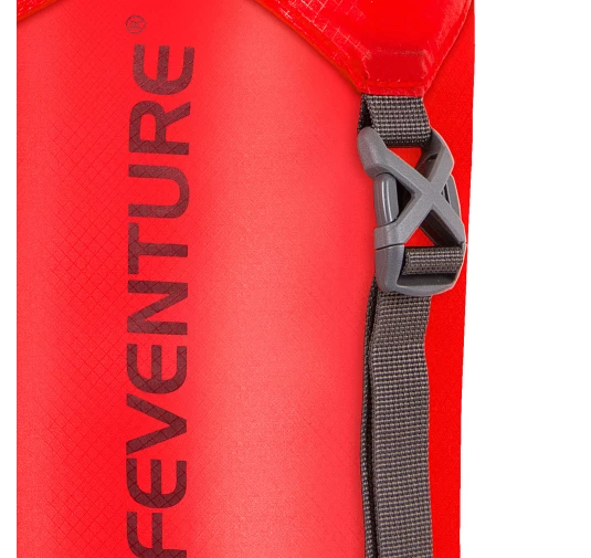 Lifeventure Ultralight Worek Kompresyjny 5 L Czerwony