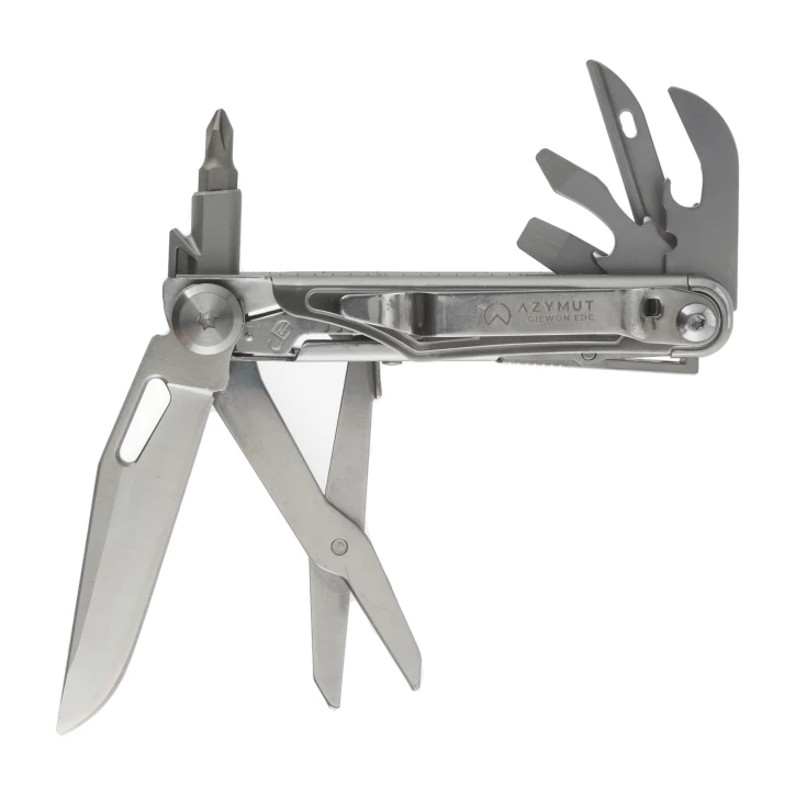 Multitool Azymut Giewon FS - 8 funkcji, stal nierdzewna | imag24.pl