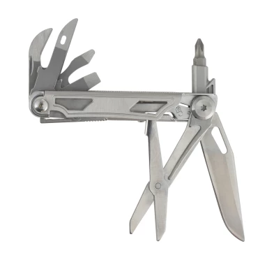 Multitool Azymut Giewon FS - 8 Funkcji, Stal Nierdzewna, Etui