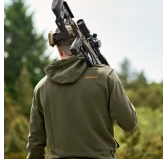 Bluza męska Harkila Identity z kapturem – Grape Leaf / Mandarin Orange