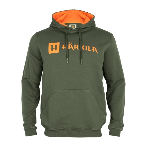 Bluza Harkila Identity z Kapturem Bawełniana Grape Leaf / Mandarin Orange 2XL