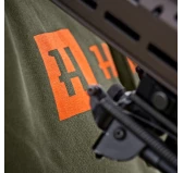 Bluza Harkila Identity z Kapturem Bawełniana Grape Leaf / Mandarin Orange 2XL