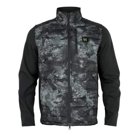 Bluza Męska Myśliwska Härkila Noctyx Camo Hybrid AXIS MSP® Black 3XL