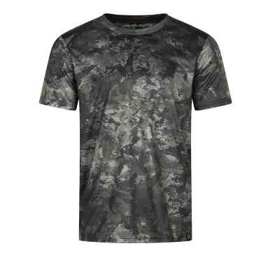 Koszulka z krótkim rękawem Harkila Noctyx Camo AXIS MSP®Black / black 3XL