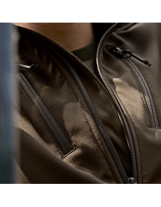 Kurtka softshell Harkila Scandinavian Willow green / shadow brown M