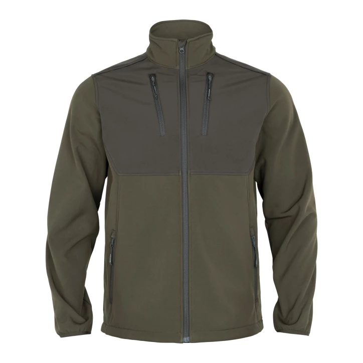Kurtka softshell Harkila Scandinavian Willow green / shadow brown XL