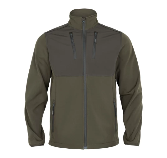 Kurtka softshell Harkila Scandinavian Willow green / shadow brown 2XL