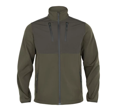 Kurtka softshell Harkila Scandinavian Willow green / shadow brown 5XL