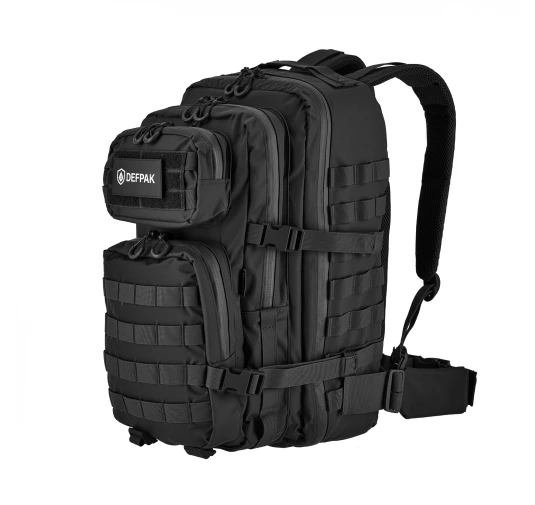 Plecak Defpak Ranger 36 L - Taktyczny, MOLLE, Czarny