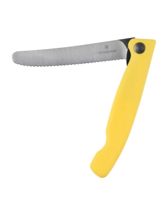 Victorinox Swiss Classic 6.7838.FC1 Składany Nóż Ząbkowany Żółty – imag24.pl