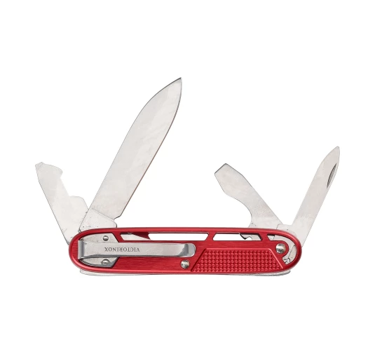 Scyzoryk Victorinox Alox Refined Synergy 0.8216.20 Czerwony – 9 Funkcji EDC