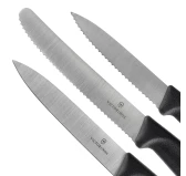 Zestaw 3 noży kuchennych Victorinox Swiss Classic 6.7113.34, czarny