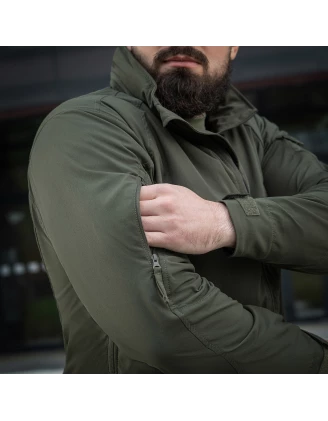 Kurtka Męska Softshell M-Tac Flash Army Olive L - imag24.pl