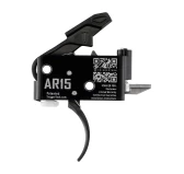 Triggertech AR15 Adaptable PVD Black Curved - Dwustopniowy Spust do AR-15
