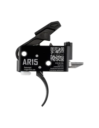Triggertech AR15 Adaptable PVD Black Curved - Dwustopniowy Spust do AR-15