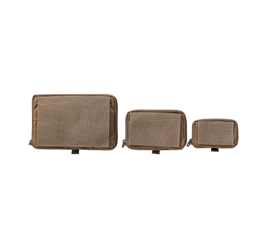 Tasmanian Tiger Mesh Pouch Set VL Coyote - 3 Organizery