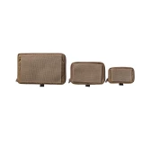 Tasmanian Tiger Mesh Pouch Set VL - Zestaw 3 Organizerów Coyote