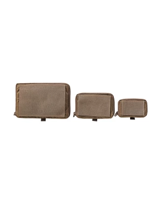 Tasmanian Tiger Mesh Pouch Set VL Coyote - 3 Organizery