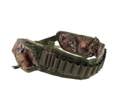 Pas Myśliwski na Amunicję Forsport P002 (15 śrutowych, 6 kulowych) z Szelkami Kamuflaż Leśny
