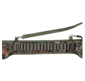 Pas Myśliwski na Amunicję Forsport P002 (15 śrutowych, 6 kulowych) z Szelkami Kamuflaż Leśny