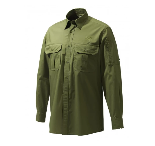 Koszula Beretta Mortirolo Long Sleeve Oliwkowa | imag24.pl