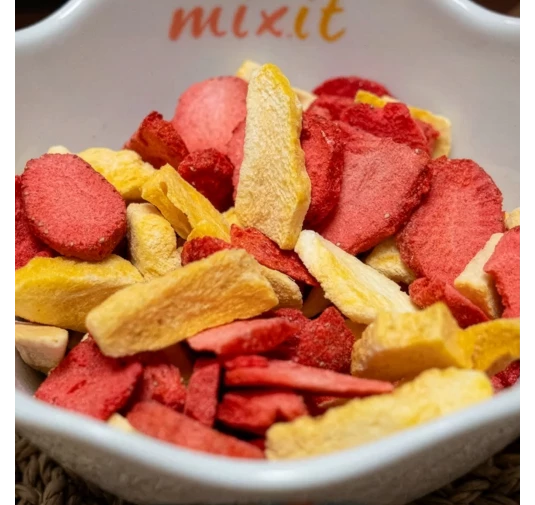 Mixit Liofilizowane Owoce: Mango i Truskawka 70 g