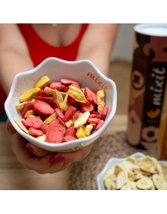 Mixit Liofilizowane Owoce Mango Truskawka 70g | Przekąska Outdoor | imag24.pl