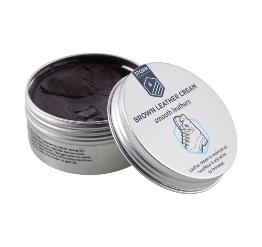 STORM Leather Cream - Brązowy krem do pielęgnacji skóry