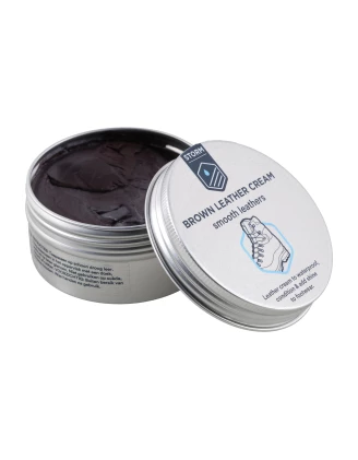 STORM Leather Cream Brązowy - Krem do Skóry, Konserwacja Obuwia | imag24.pl