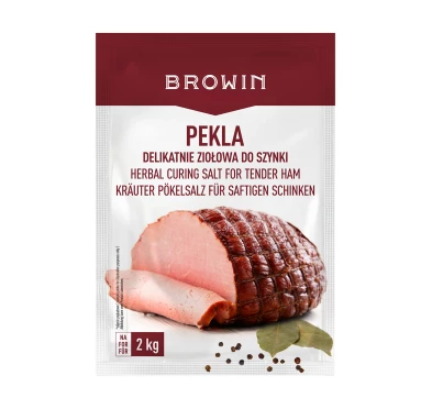 BROWIN Pekla Ziołowa do Szynki 75g – Naturalne Peklowanie Mięsa