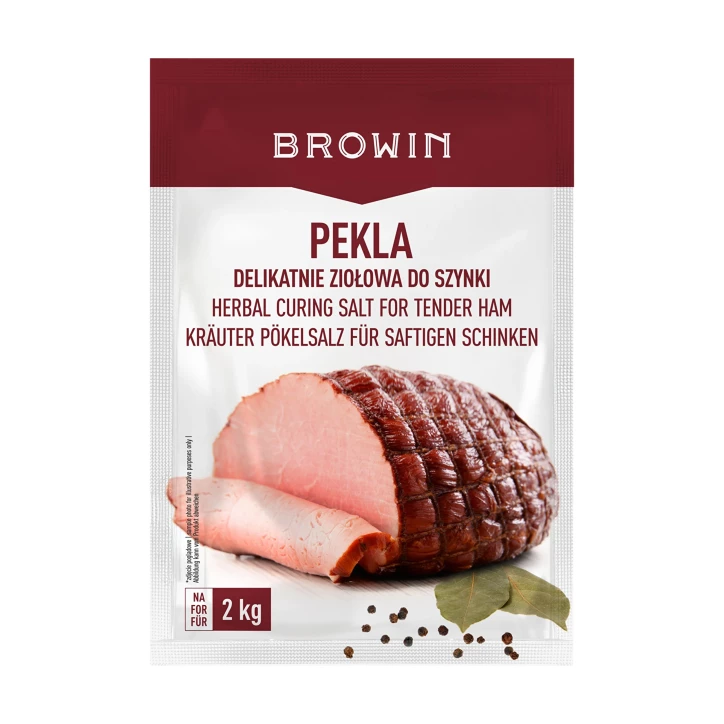 BROWIN Pekla Ziołowa do Szynki 75g – Naturalne Peklowanie Mięsa