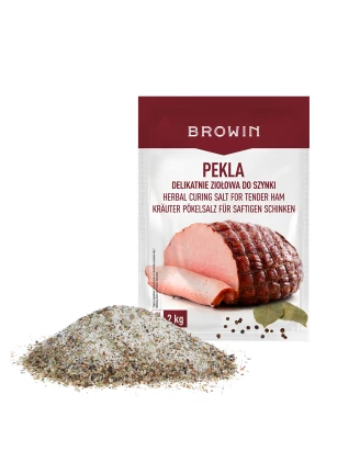 BROWIN Pekla Ziołowa do Szynki 75g – Naturalne Peklowanie Mięsa
