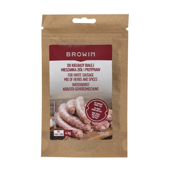 BROWIN Przyprawa do Kiełbasy Wiejskiej 20g - Naturalny Smak Domowych Wyrobów