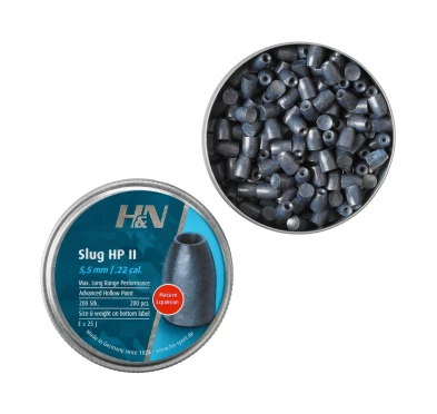 H&N Slug HP II 5,53 mm - Precyzyjny śrut typu Slug (200 szt.)