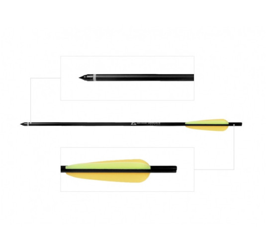 Bełt Poe Lang aluminiowy 20" czarny