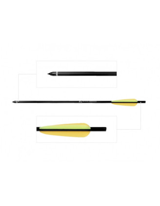 Bełt Poe Lang aluminiowy 20" czarny