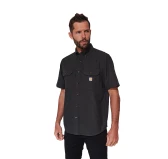 Koszula męska Carhartt Loose Chambray z krótkim rękawem - light black chambray