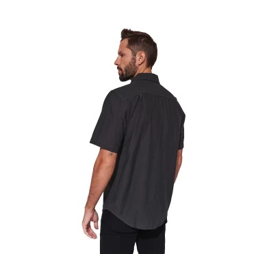 Koszula męska Carhartt Loose Chambray krótki rękaw - light black
