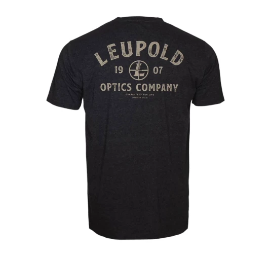 Koszulka męska Leupold 1907 Stacked Charcoal