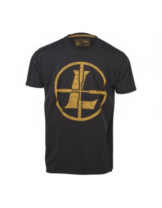 Koszulka męska Leupold Reticle Topo Charcoal – imag24.pl