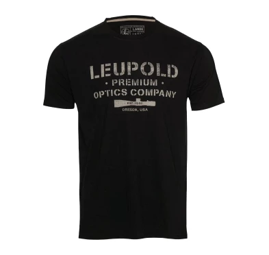 Koszulka męska Leupold Stencil Black 100% Bawełna - imag24.pl