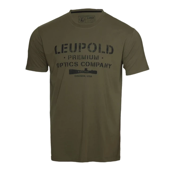 Koszulka męska Leupold Stencil Light olive 2XL