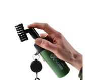 Szczotka Explorer ze spryskiwaczem do czyszczenia znalezisk terenowych