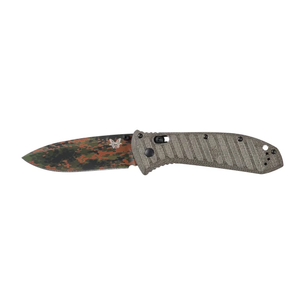 Nóż składany Benchmade Presidio II 570CAMO-2601 Shot Show 2026 - CPM-S30V, Micarta