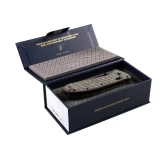 Nóż składany Benchmade Presidio II 570CAMO-2601 Shot Show 2026 - CPM-S30V, Micarta