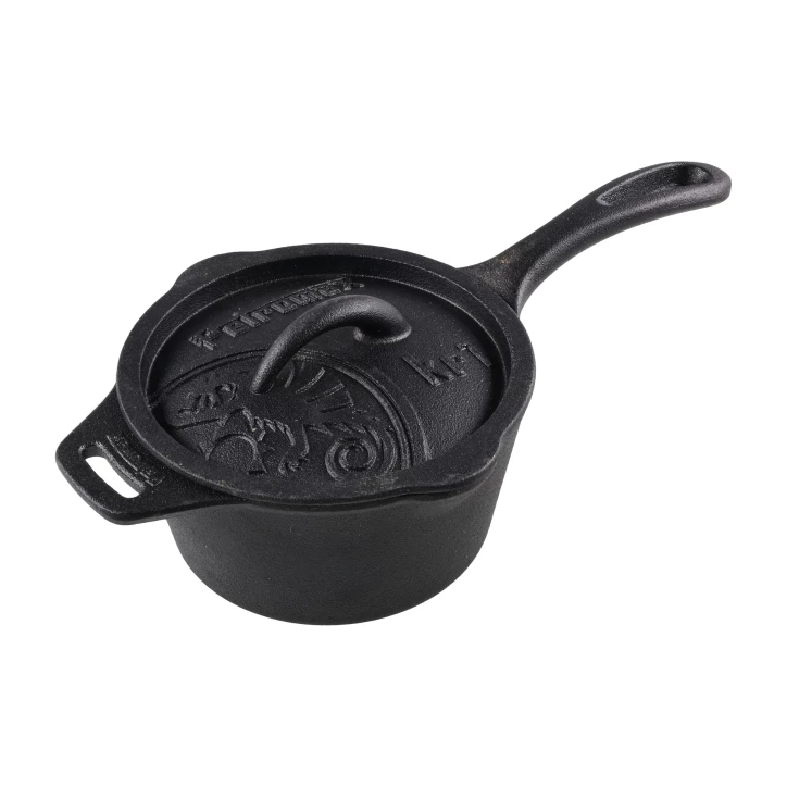 Rondelek Żeliwny Petromax 1L z Pokrywką | Gotowanie Outdoor | imag24.pl